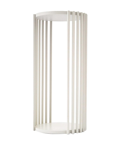 Table d'Appoint Ronde Blanche