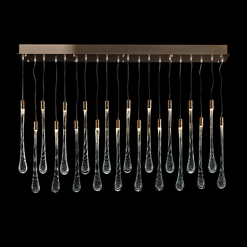 Lustre Gouttes en Verre de Murano