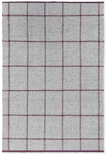 Tapis Artisan Matière Carreaux Cendré/Pierre