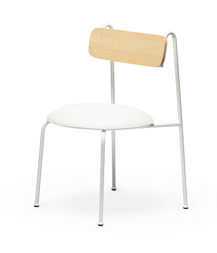 Chaise Lena Frêne Blanche