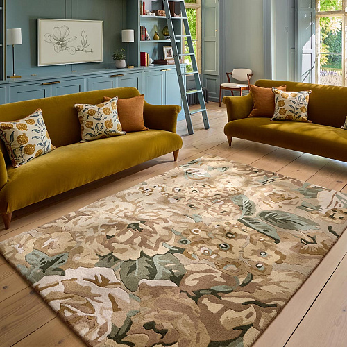 Rose & Peony Birch Tapis