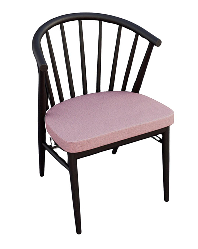 Chaise Jenny rose