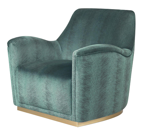 Fauteuil Jacob bleu canard