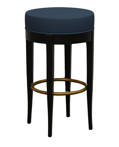 Tabouret de bar bleu
