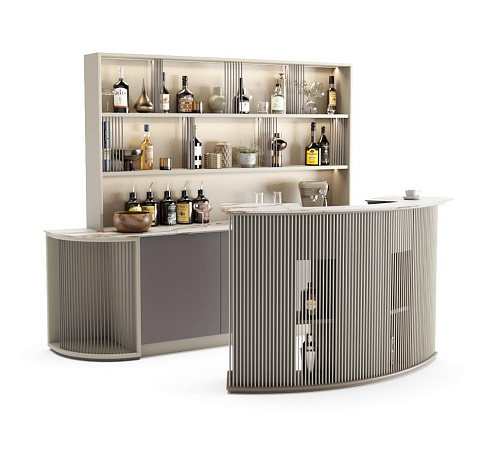Bar Maison avec Comptoir Dry