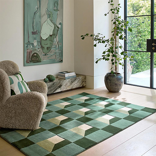 Tapis Blocs Fougère