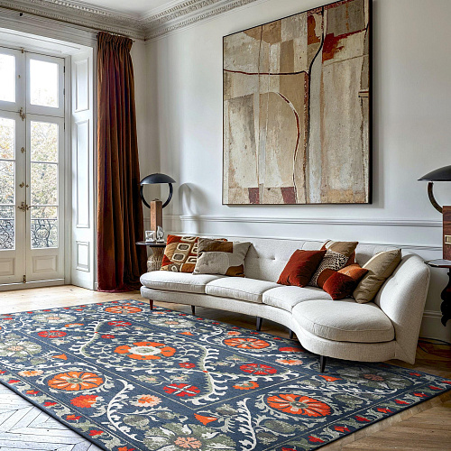Tapis Suzani «Nordique» 9730