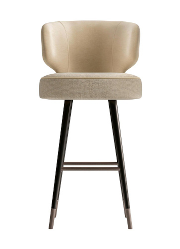 Tabouret de Bar Dossier Courbé