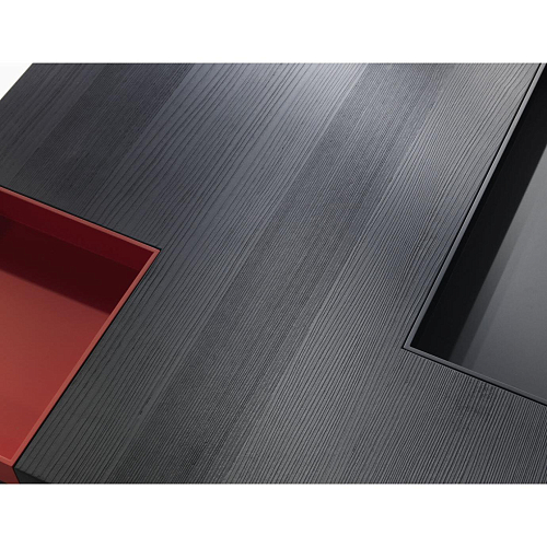 Table Basse Noire en Bois