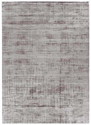 Tapis en Soie de Banane Argenté