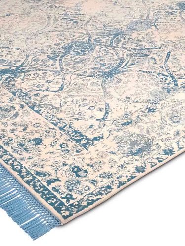 Tapis de luxe Bleu Clair