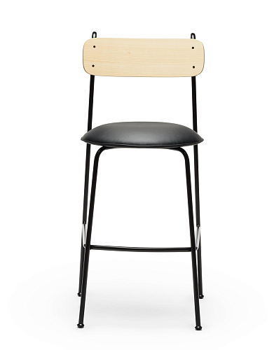 Chaise de Bar Lena SG-75 Frêne Noir