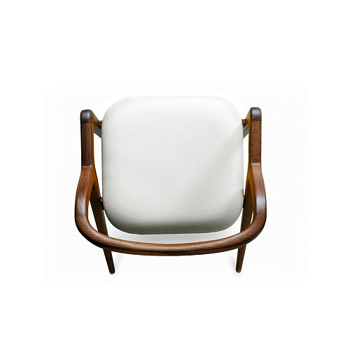 Chaise In Breve en Noyer Massif Naturel
