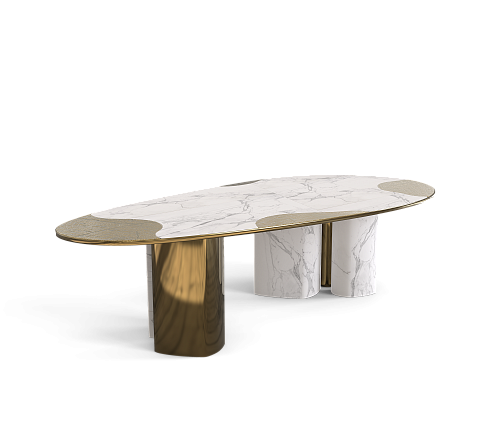 Table Athena Carrara Patine