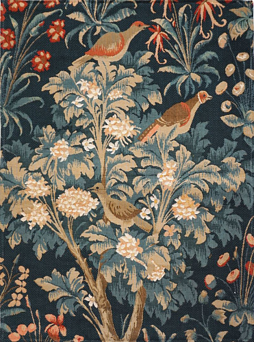 Tapisserie Offrande du Cœur – Arbre et Oiseaux