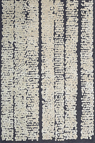 Tapis Pad lin noir