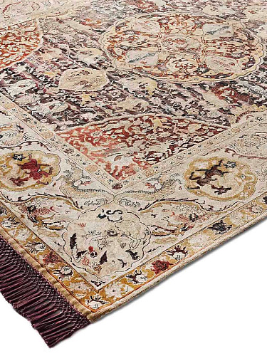 Tapis noué main de luxe Or