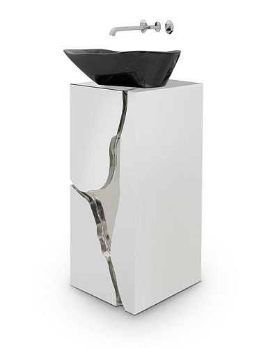 Lavabo Sur Colonne Fractured Design