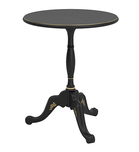 Table d'appoint noire