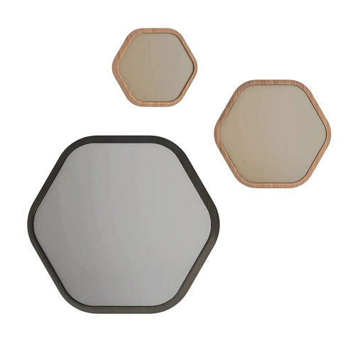 Miroir mural Hive