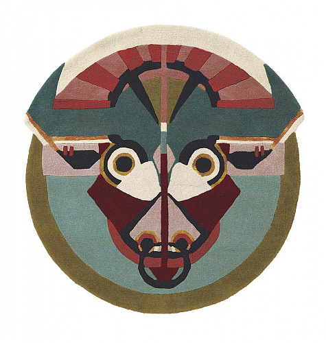 Tapis rond Zodiac Taureau Cercle 161205