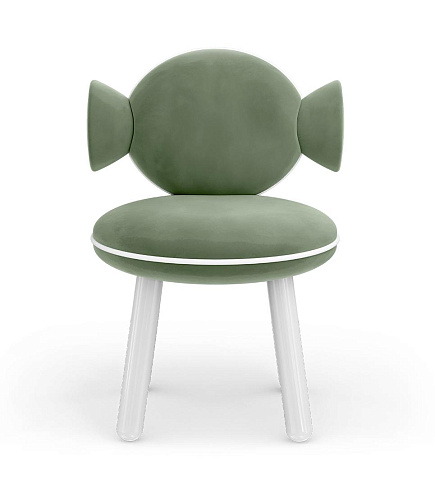 Chaise enfant Bonbon Verte