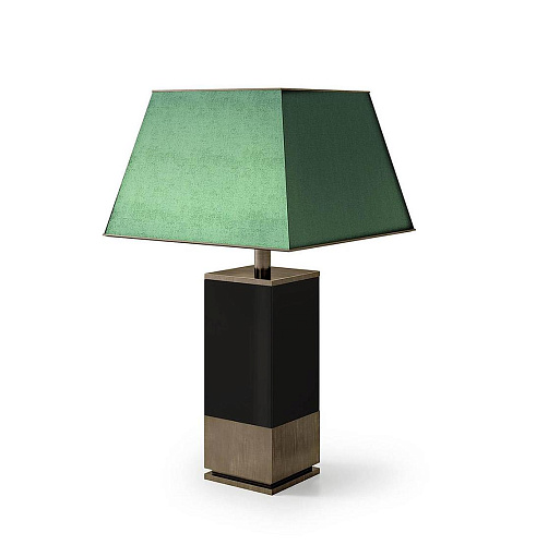 Grande Lampe de Table Socle Bronze