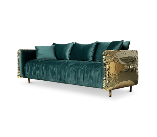 Canapé Luxe Vert Imperia