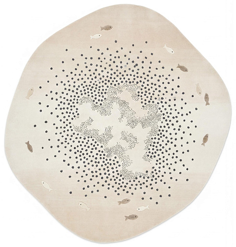 Tapis de luxe Ivory Halo