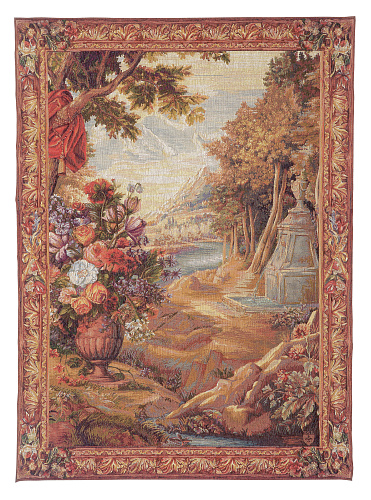 Tapisserie Bouquet avec Drapé – Fontaine