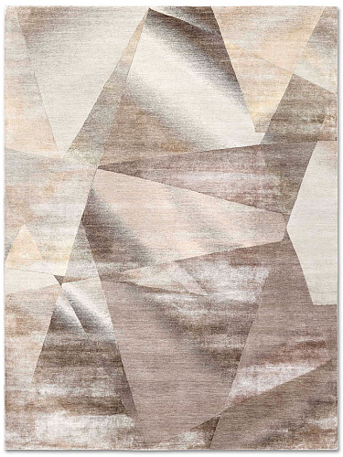 Tapis noué main de luxe Crystal