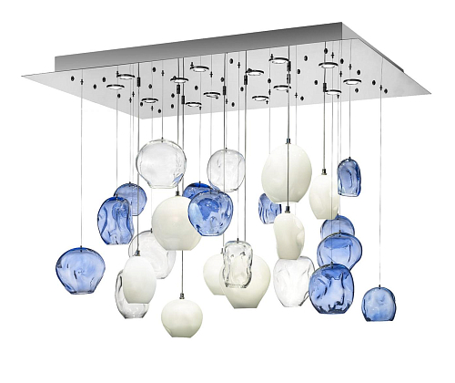 Lustre Murano Blue Motion