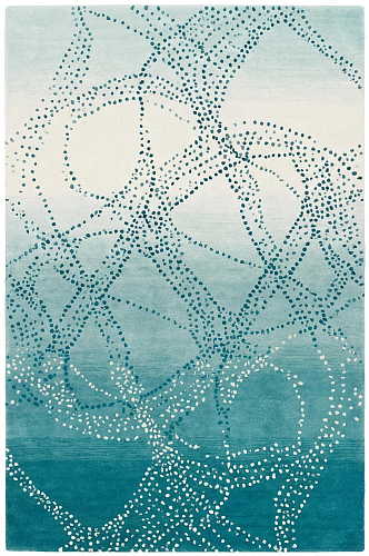 Tapis Ocean Web Teal