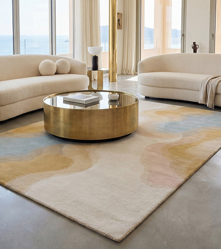 Tapis Fluid Lines Sand
