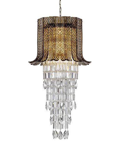 Lustre Feuilles de Murano
