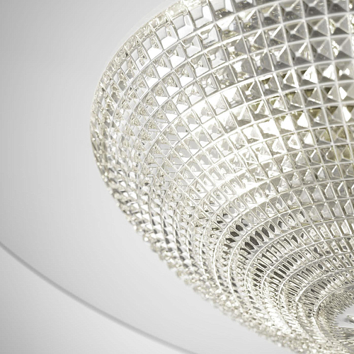 Suspension Contemporaine en Verre et Cristal