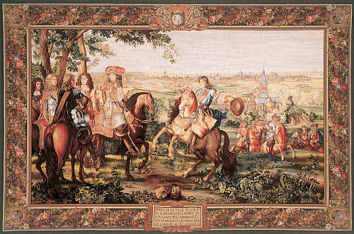 Tapisserie La Prise de Lille – Ornements