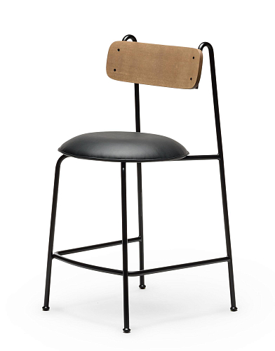 Chaise de Bar Lena SG-65 Noire