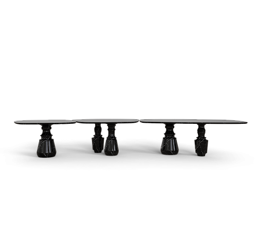 Table à Manger Modulaire Obsidienne