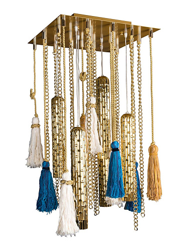 Lustre en verre de Murano