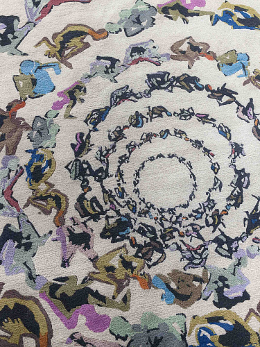 Tapis Cercle Humain - Enfer