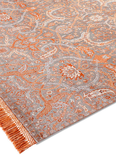 Tapis noué main Heriz Cuivre Luxe