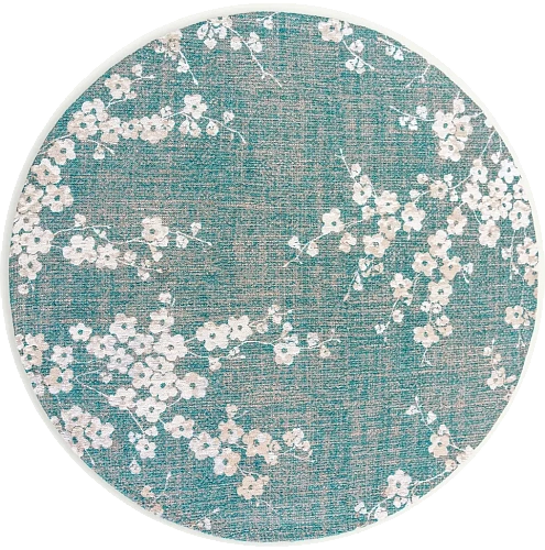 Tapis Lake Blue 9850 Rond