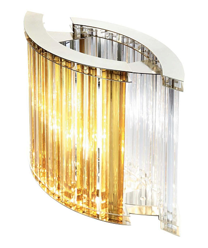 Lampe de Table en Verre de Murano Double Lumière