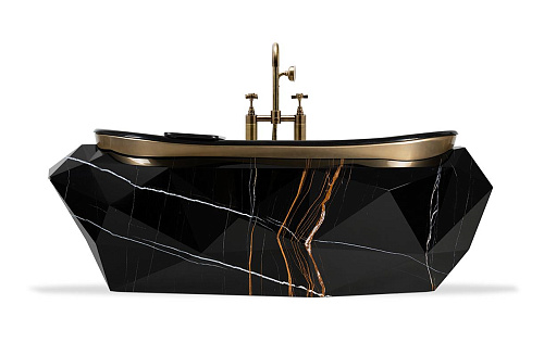 Baignoire Gemstone en Fausse Marbre