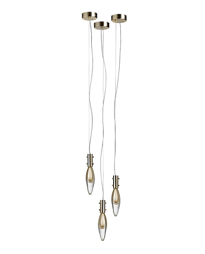 Suspension Murano Gouttes 3 Lumières