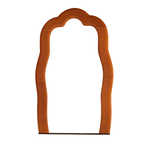 Miroir sur Pied Italien Vague