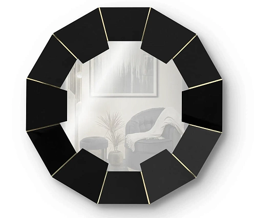 Miroir Radiance Noir