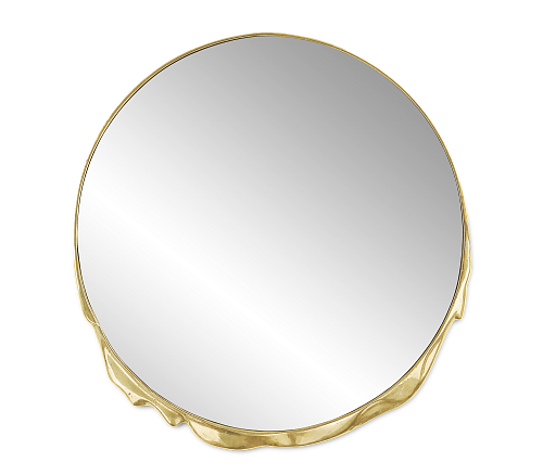 Miroir Doré Lava