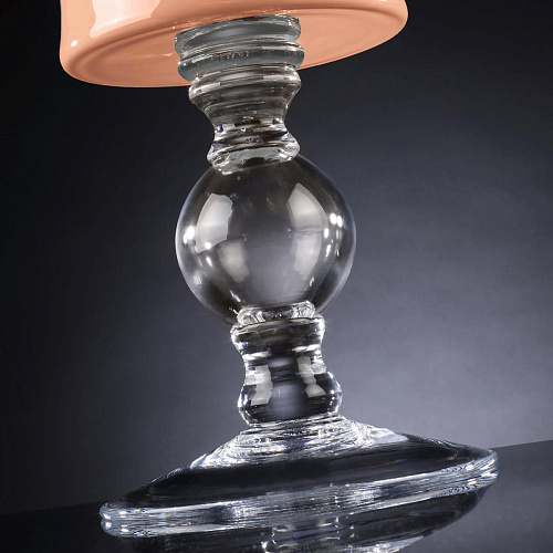 Vase Laura cantaloupe